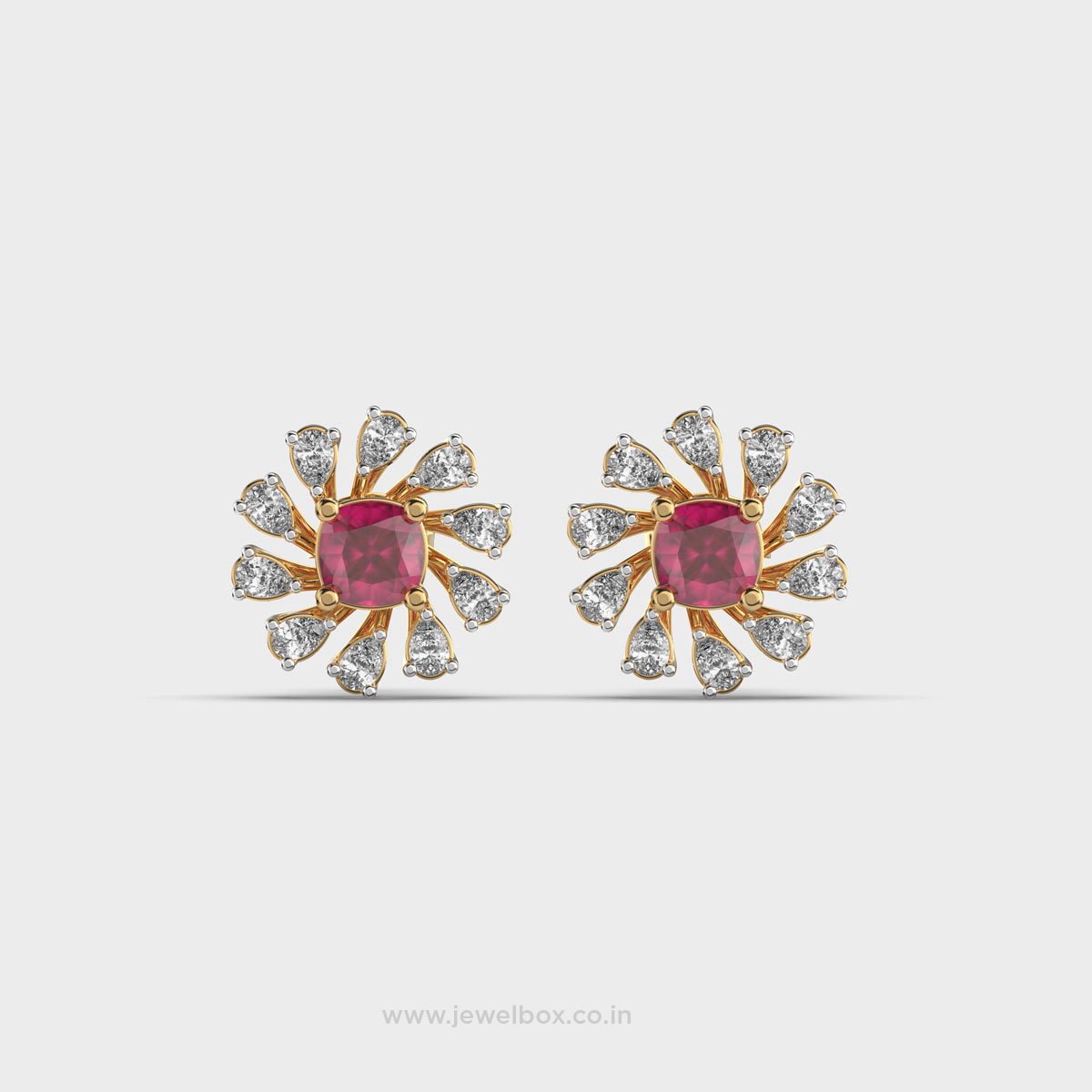 Charming Girandole Diamond Studs