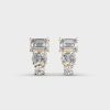 Contemporary Flair Diamond Earrings