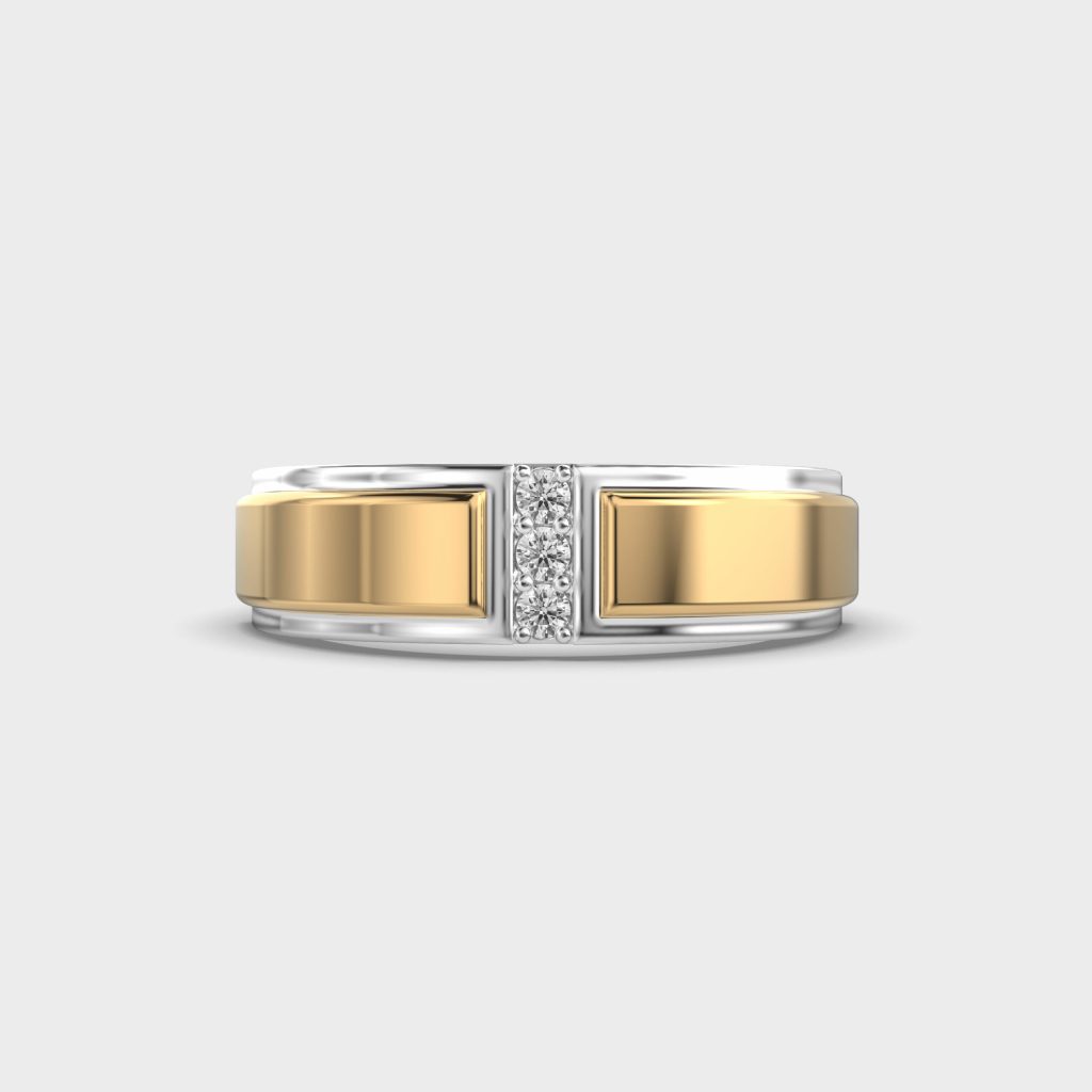 Quantum Glide Men’s Diamond Ring 