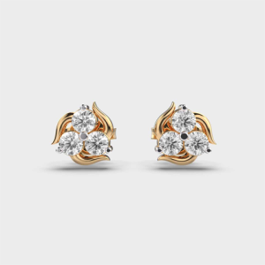 classic diamond stud earrings for women 