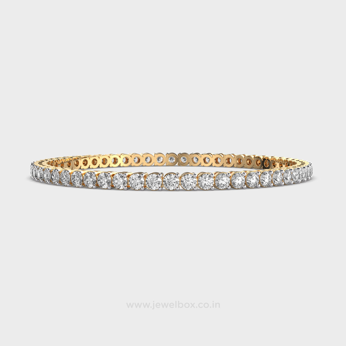 Dazzling Bangles for Women in Diamond