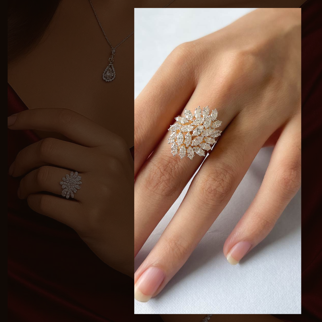 A Cocktail Ring to Mark the Glam 