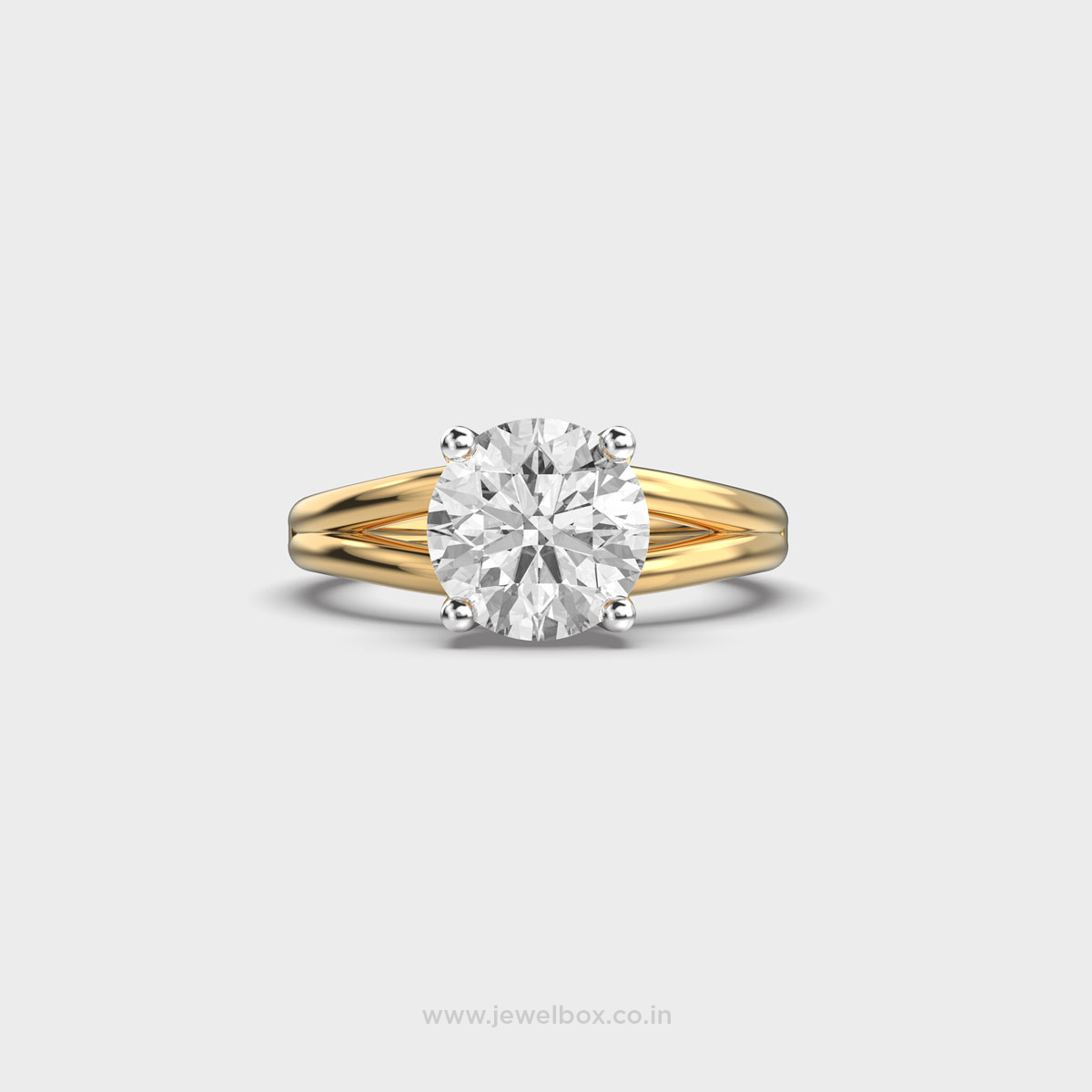 Alpha Solitaire Diamond Ring