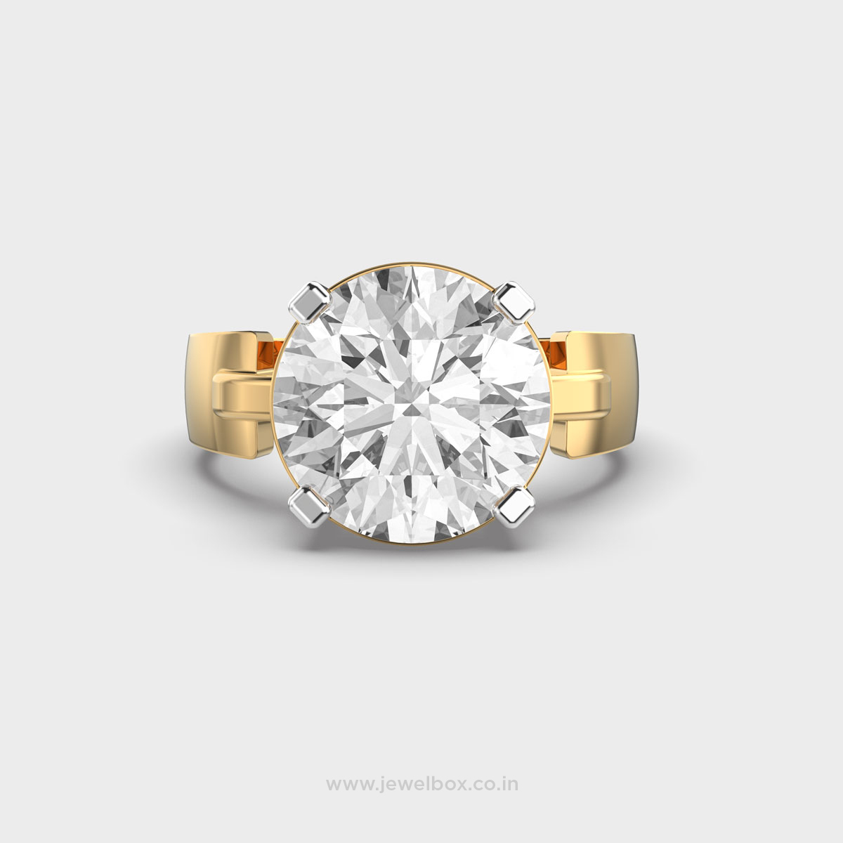 Rogue Radiance Solitaire Diamond Ring