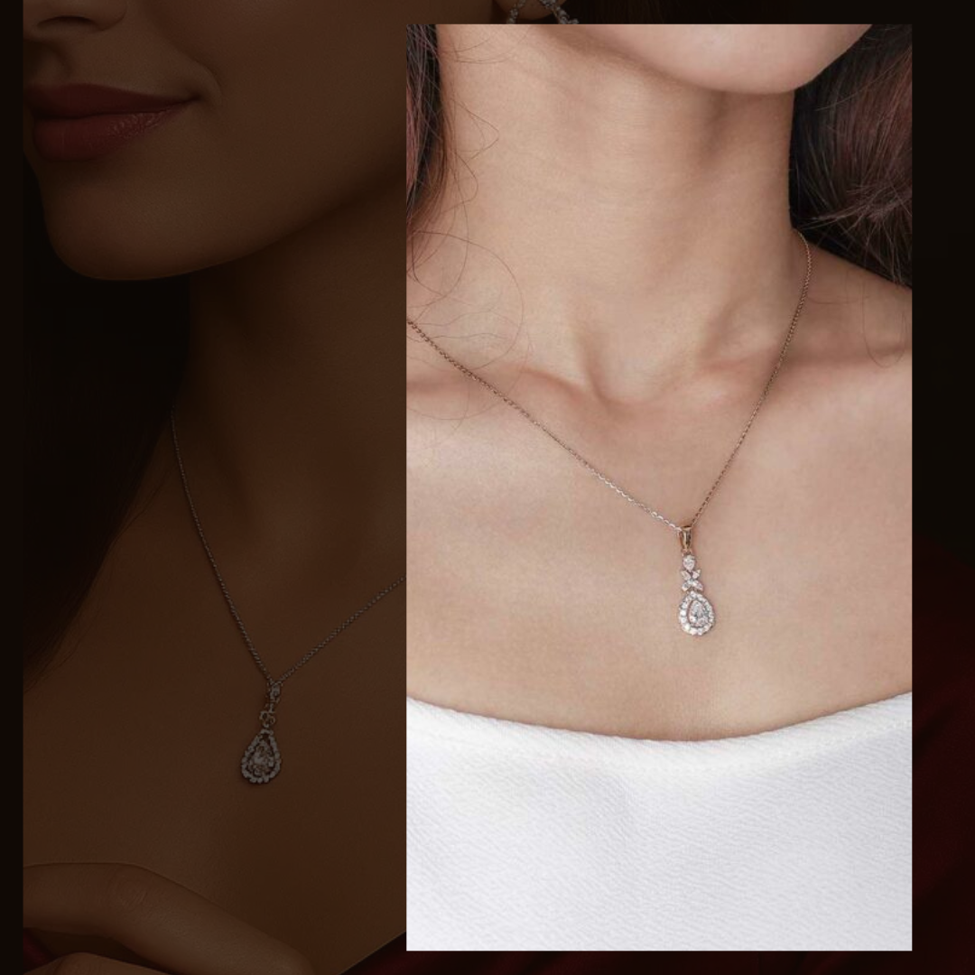 A Drop Pendant Near Your Heart 