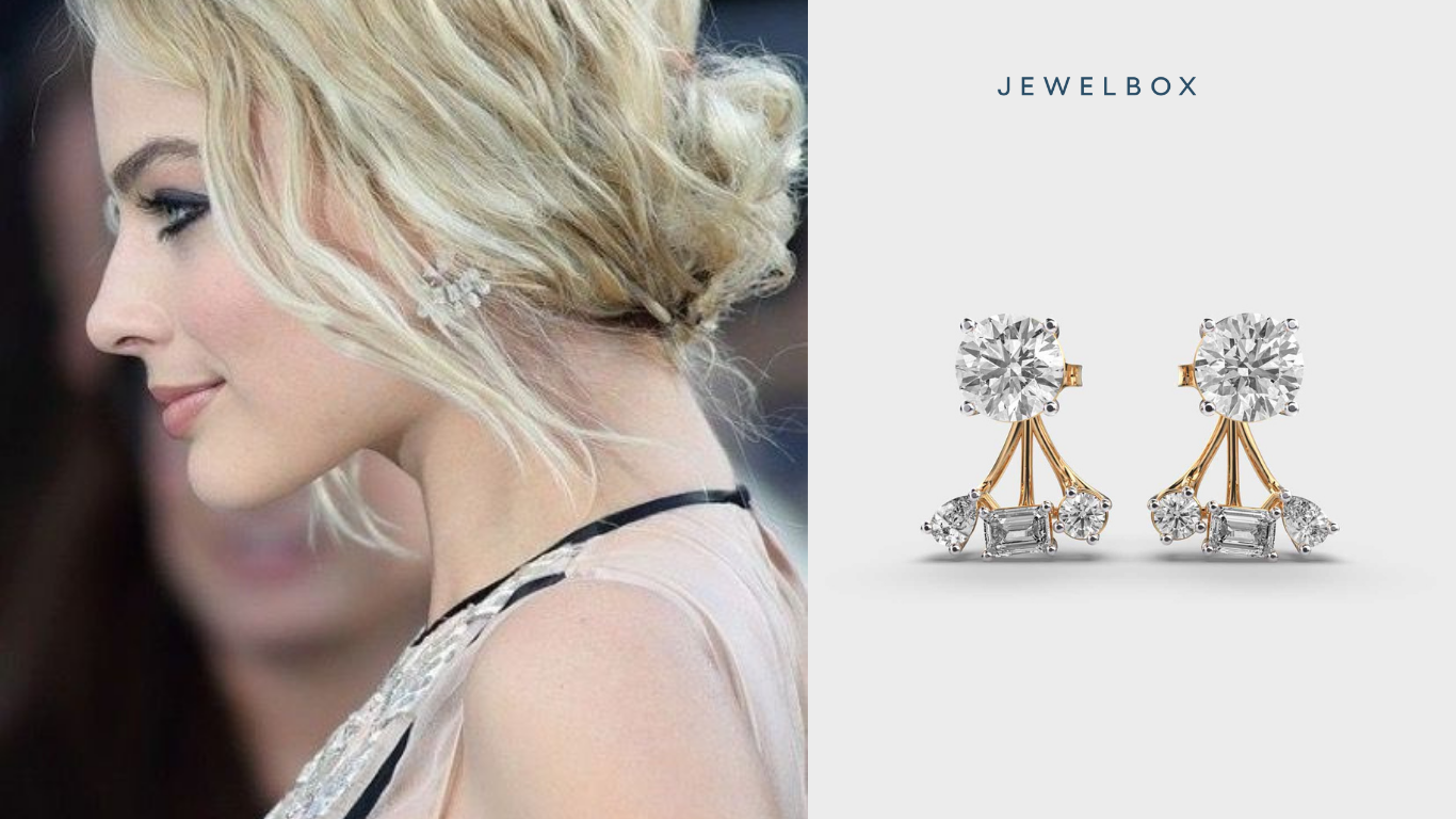 Elevate Your Look with Elegant Ear Piercing Jewellery from Jewelbox 14 Showstealer Ear Piercing Diamond Studs