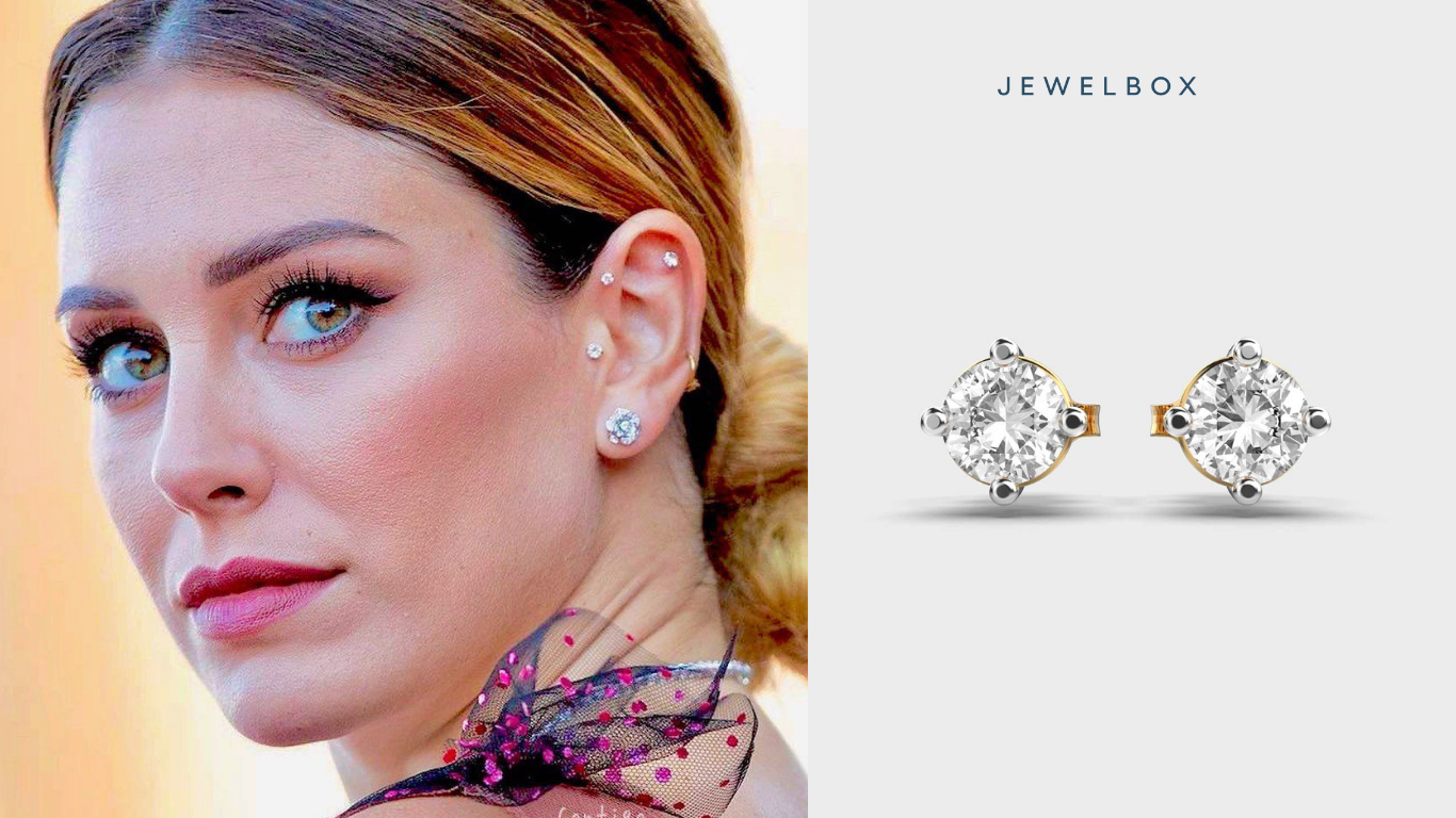 Elevate Your Look with Elegant Ear Piercing Jewellery from Jewelbox 12 Simple Whisper Diamond Studs for Piercings