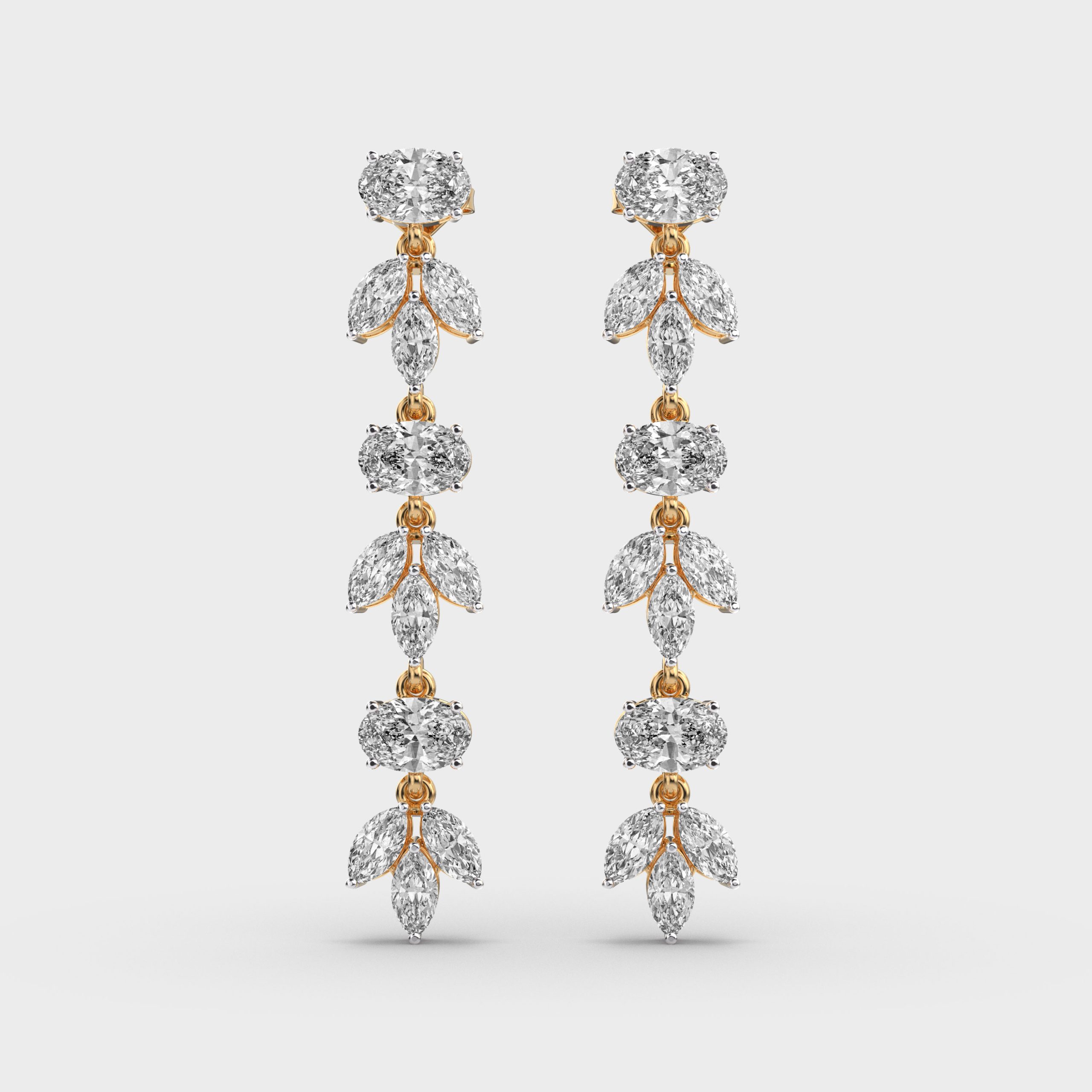 diamond drop earring for plus size women 
