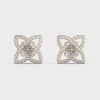 Florentine Diamond Studs