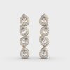 Stumble Down Diamond Earrings