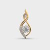 Contemporary Royalty Diamond Pendant