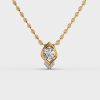 Graceful Twinkle Diamond Pendant