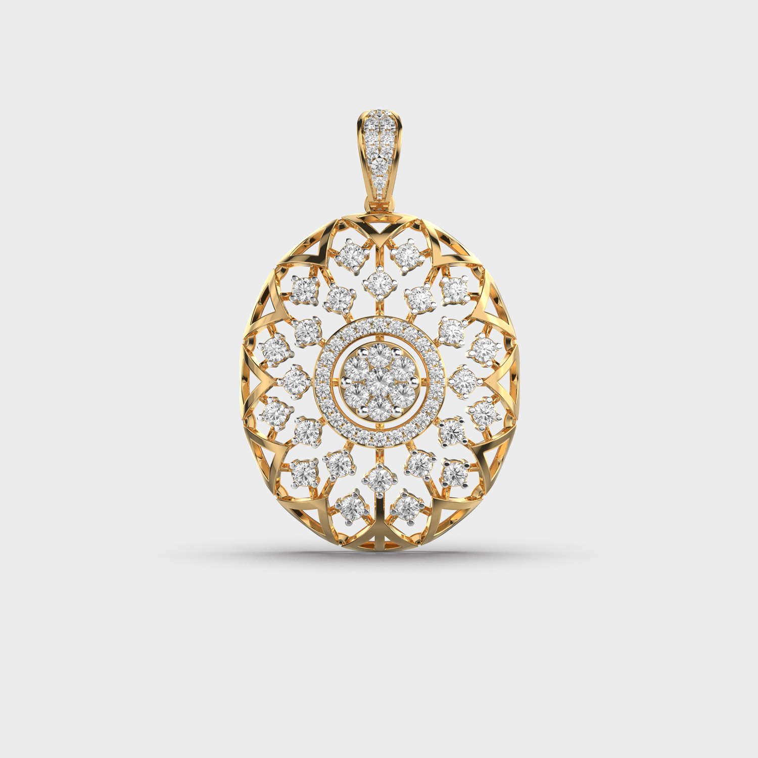 Elegant Diamond Pendant