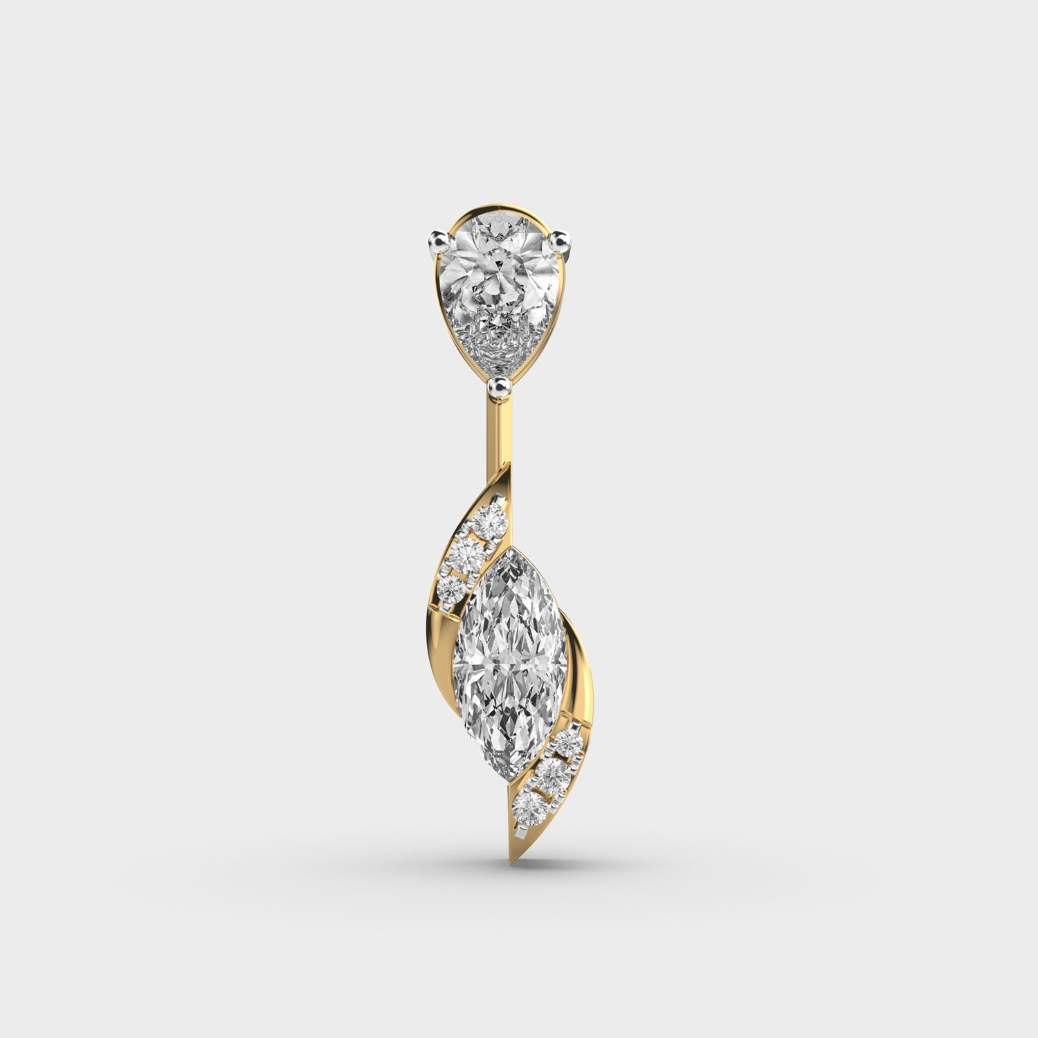Classy Lady Diamond Pendant