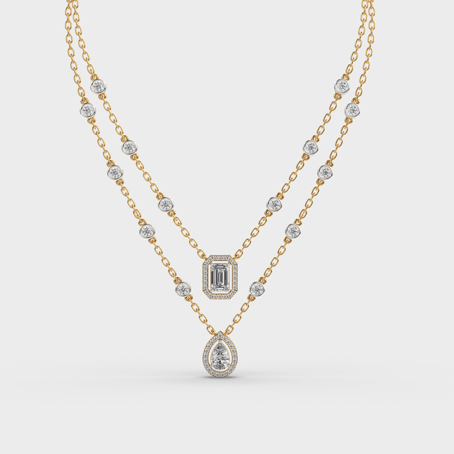 Exclusive Vogue Diamond Necklace