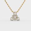 Prosperous Bloom Diamond Pendant