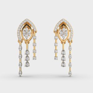 Elegant Diamond Danglers