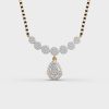 Elegant Diamond Mangalsutra Pendant