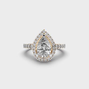Dew Drop Diamond Ring