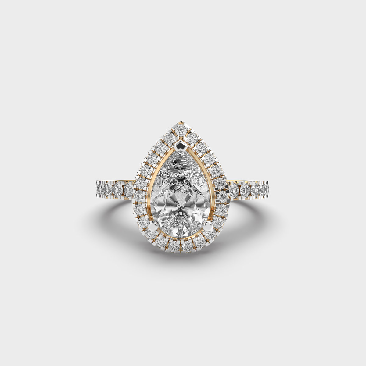 Dew Drop Diamond Ring